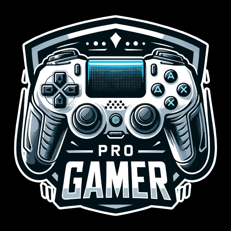 Pro Gamer - Controller Illustration