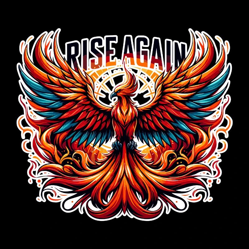Rise Again - Illustration de Phénix