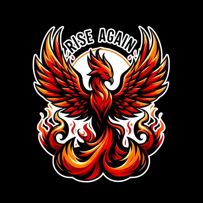 Rise Again - Illustration de Phénix