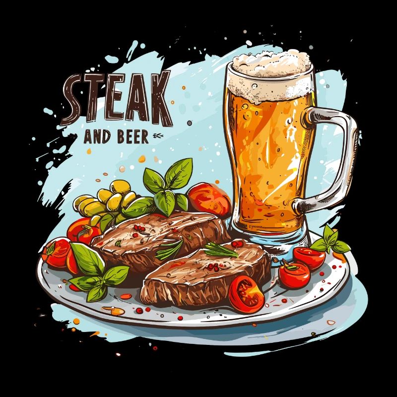 Steak Et Bière Manger De L’alcool Dictons Drôles