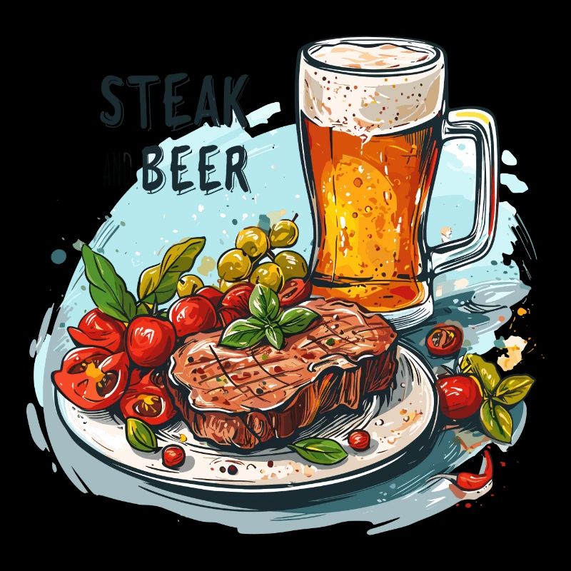 Steak Et Bière Manger De L’alcool Dictons Drôles