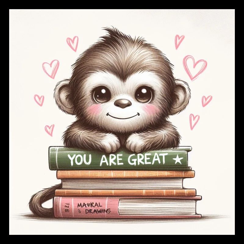 Vous êtes génial - Äffchen Design