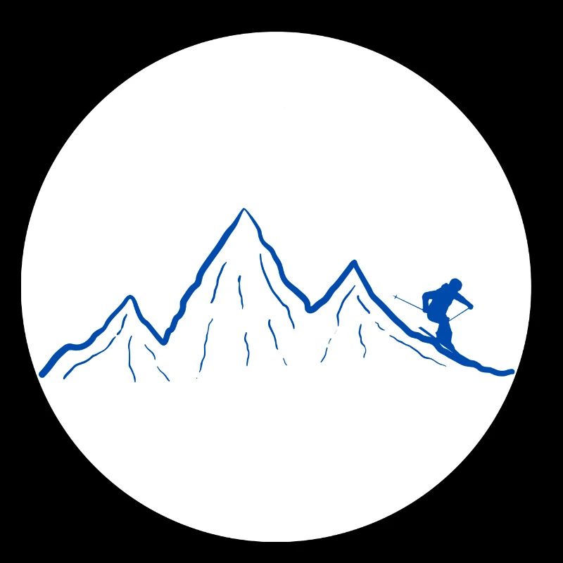 Ski dich frei! (dunkel blau)