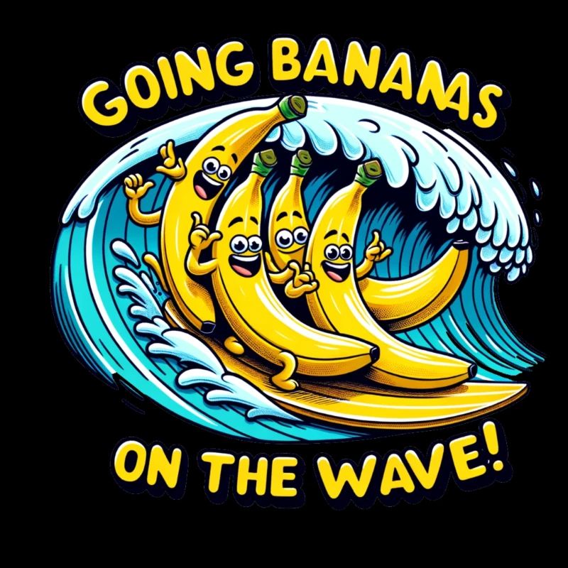 Going Bananas on the Wave