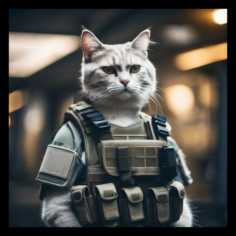 Chat soldat