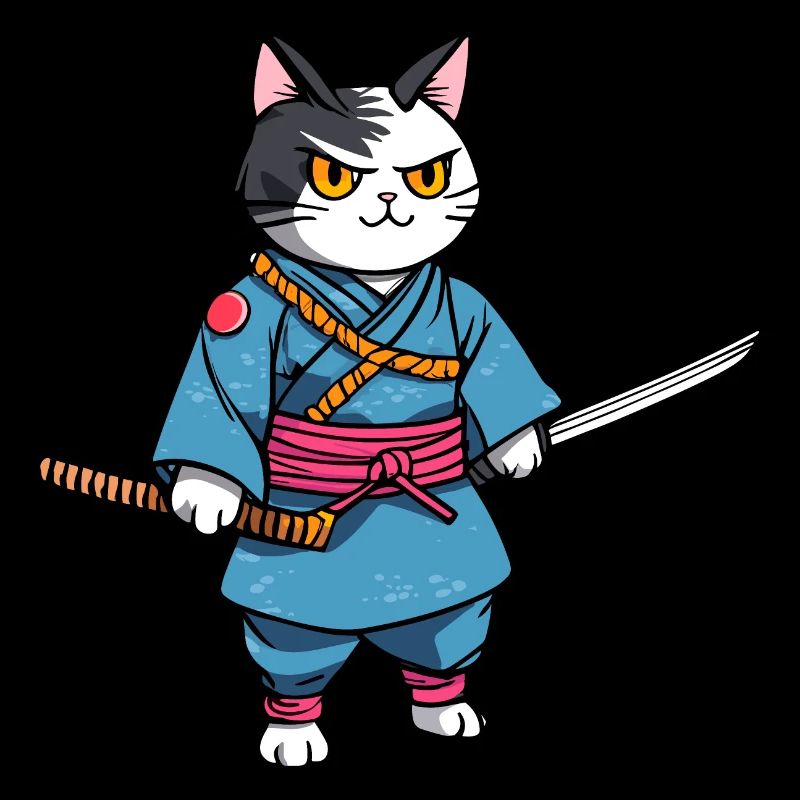 Samurai Cat #43