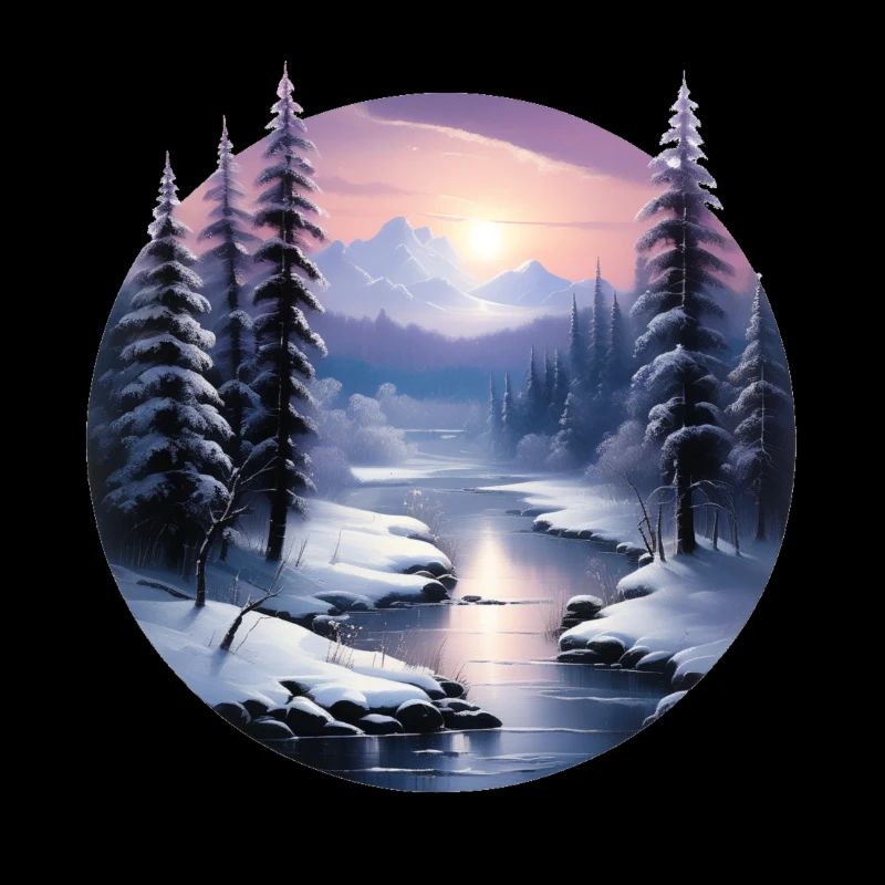 Winter Magic Landscape