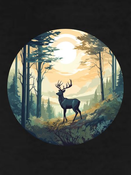 Lonely deer