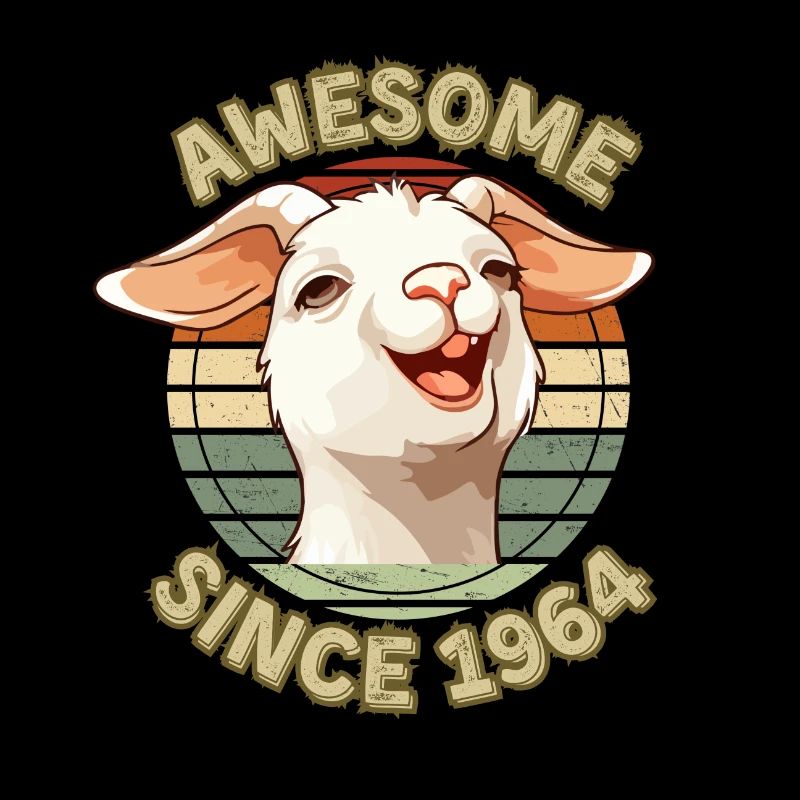 awesome Since 1964 - Birthday Gift Humor 1964