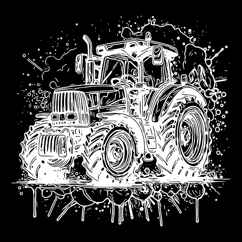 Tractor Splash Design with Field Tractor Experts