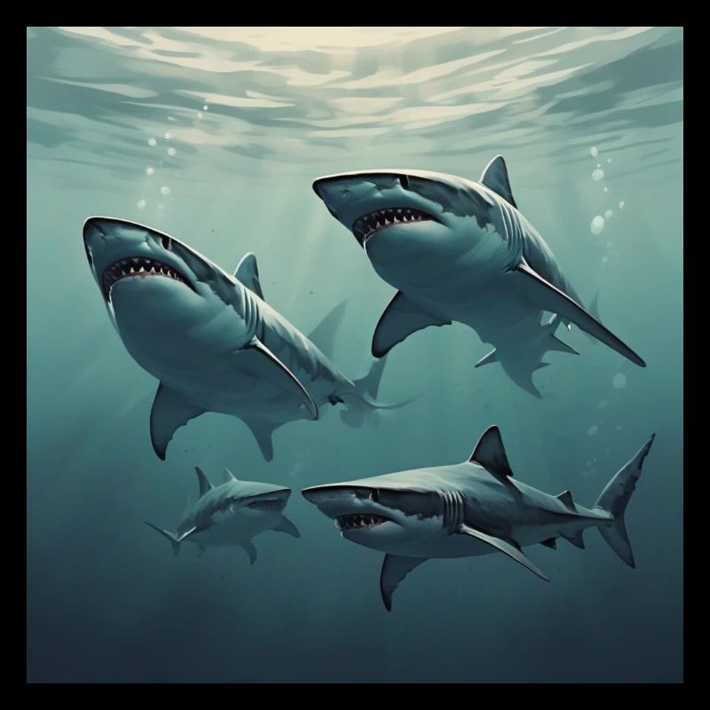 Requin roi de l’océan