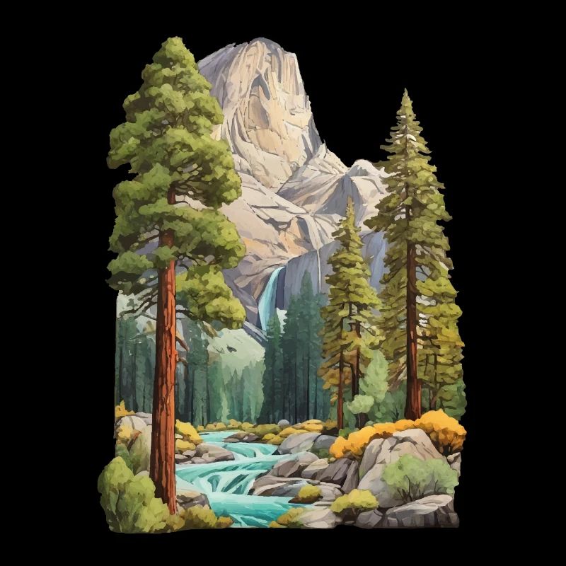 Wunder schöne Berglandschaft