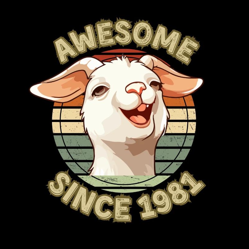 awesome Since 1981 - Humor Birthday Gift 1981