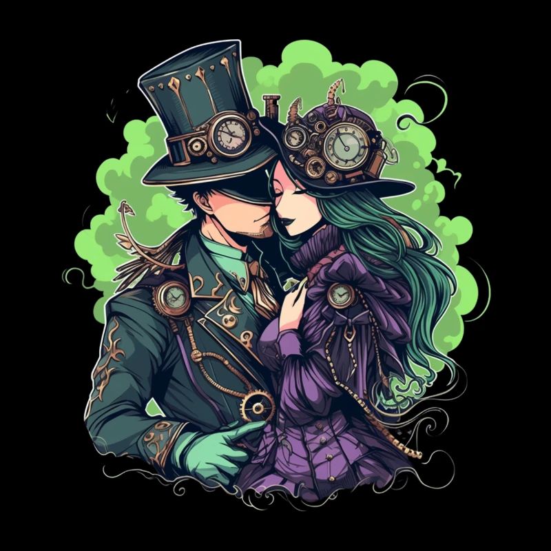 Steampunk Couple