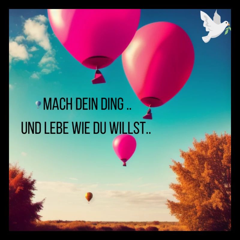 Luftballon Geschenkidee