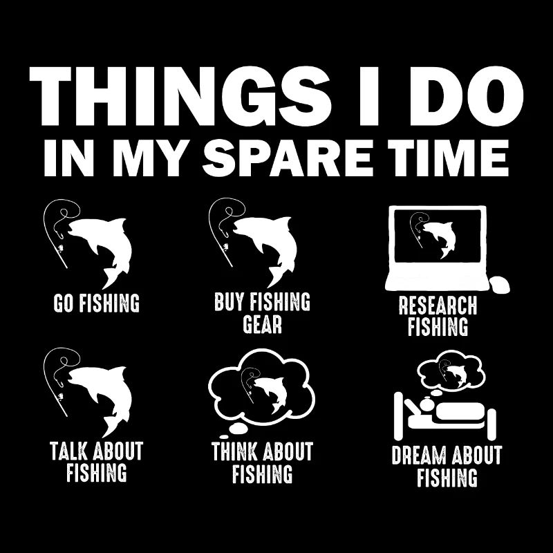 Pêcheur 6 choses que je fais pendant mon temps libre Pêche