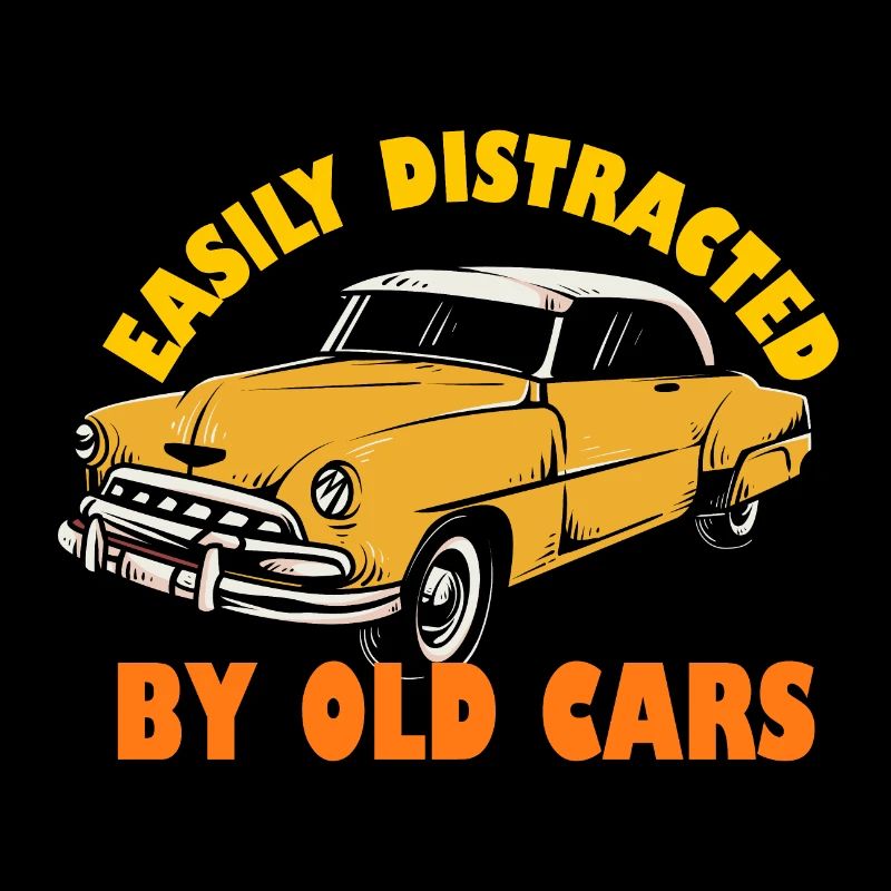 Easily Distracted By Old Cars
