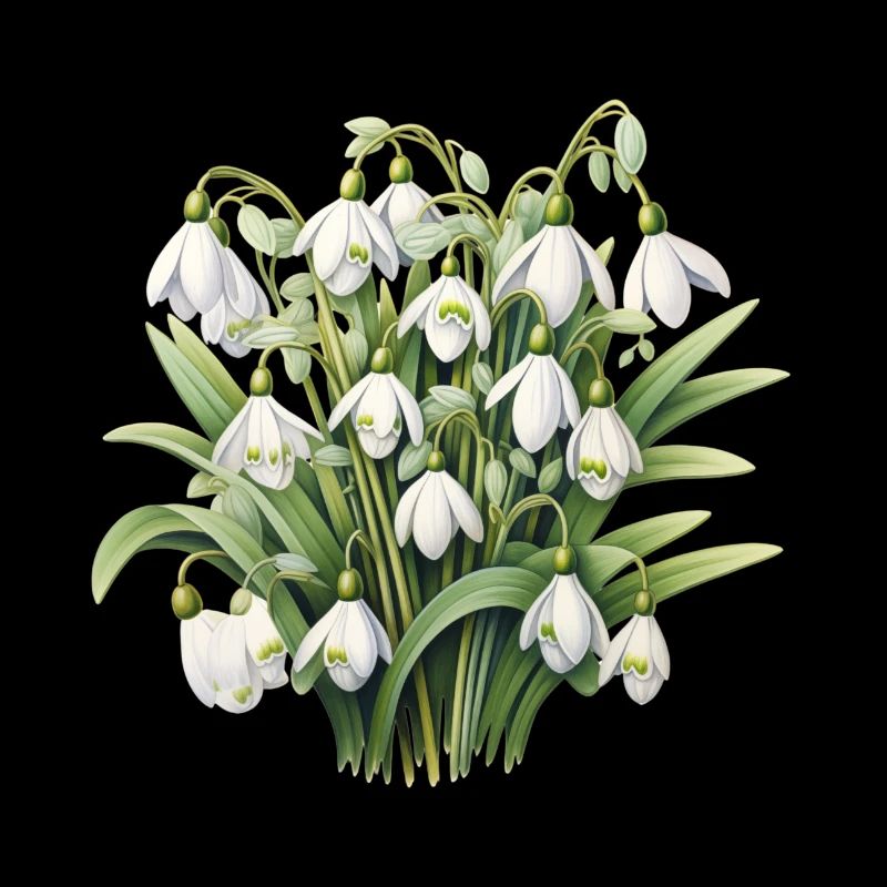 Bouquet de perce-neige