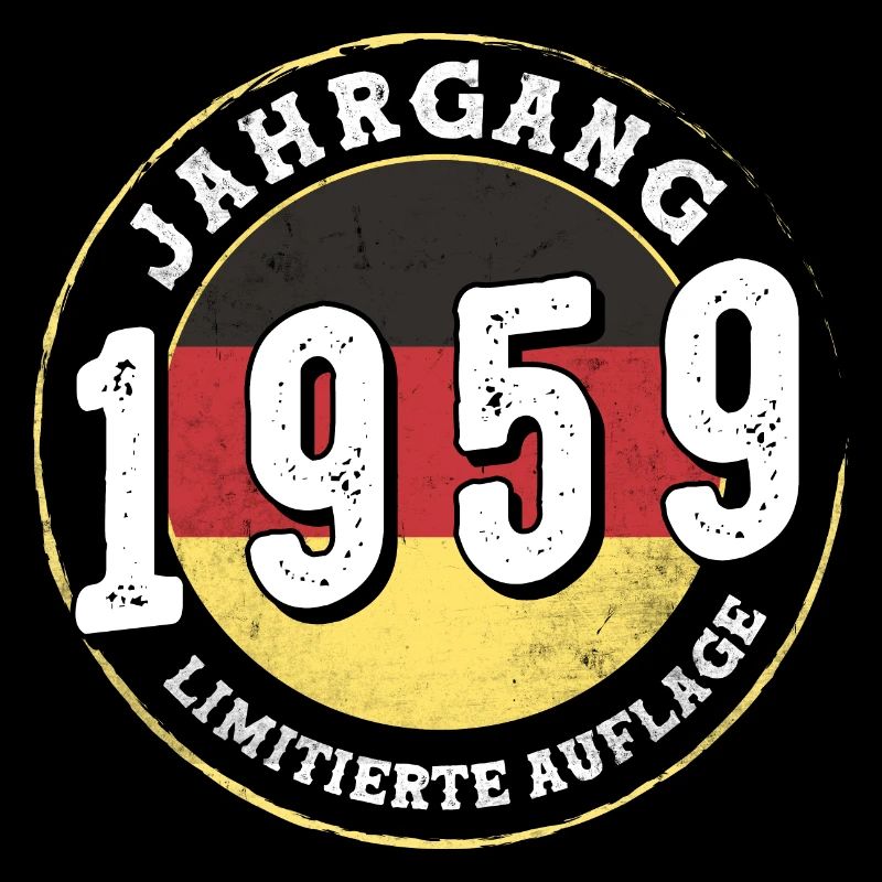 Limitierte Auflage Jahrgangs 1959 65 years old