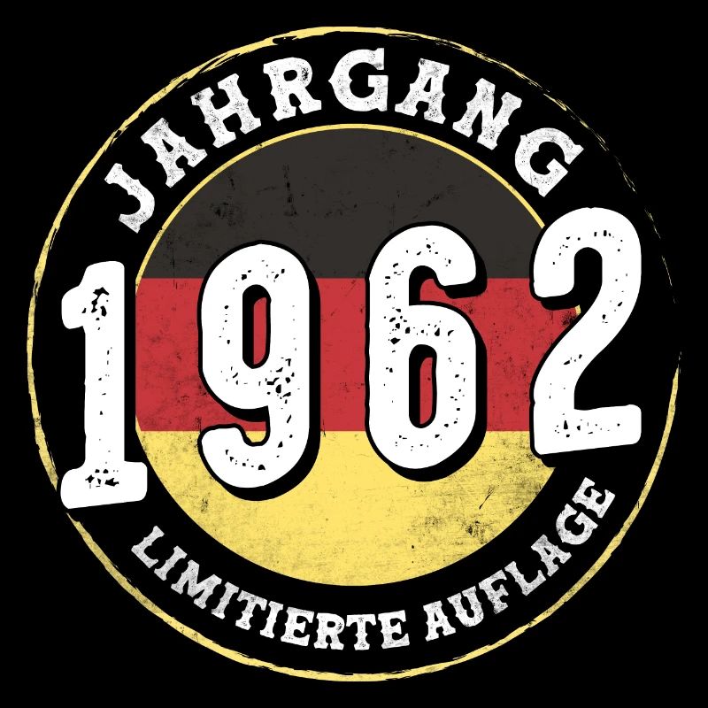 Jahrgangs 1962 Vintage 1962 Limitierte Auflage 62