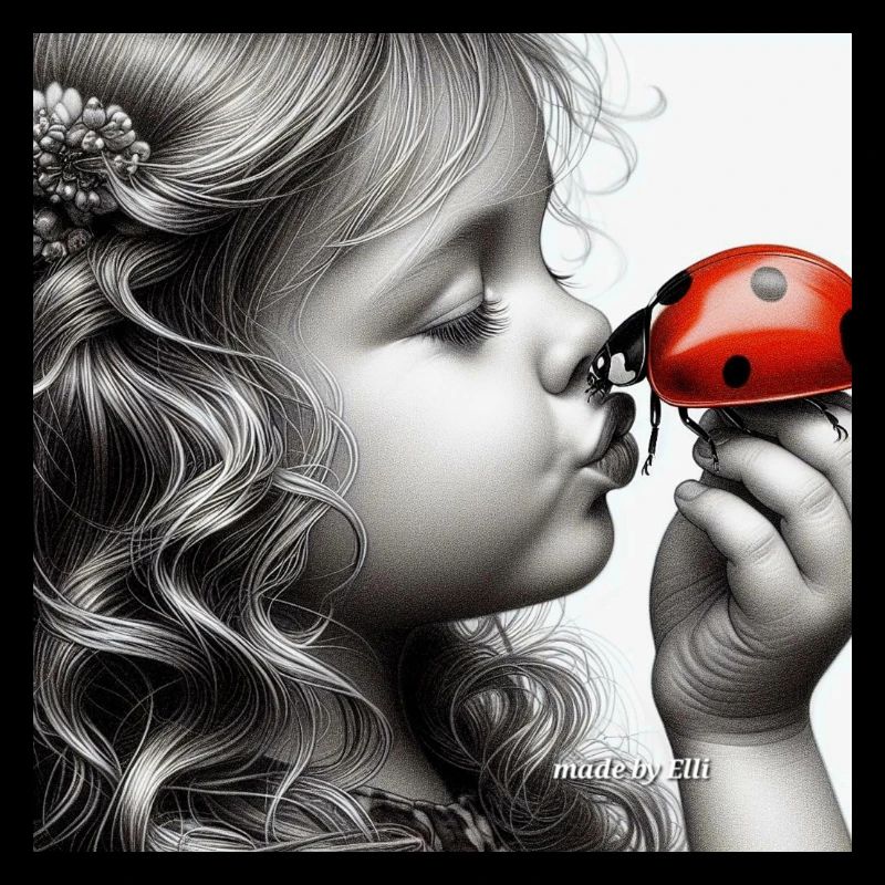 Respect Nature ... Ladybug Child