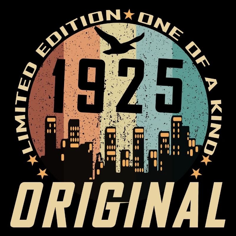 Vintage Décembre 1925 Cadeau d Anniversaire 99 ans