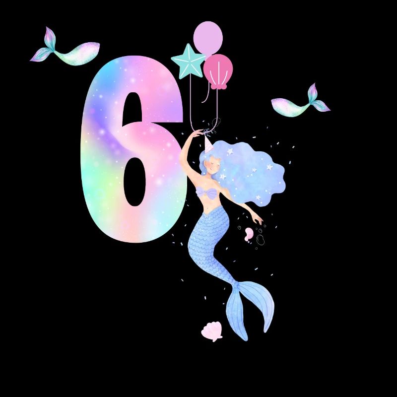 6th Anniversary Mermaid