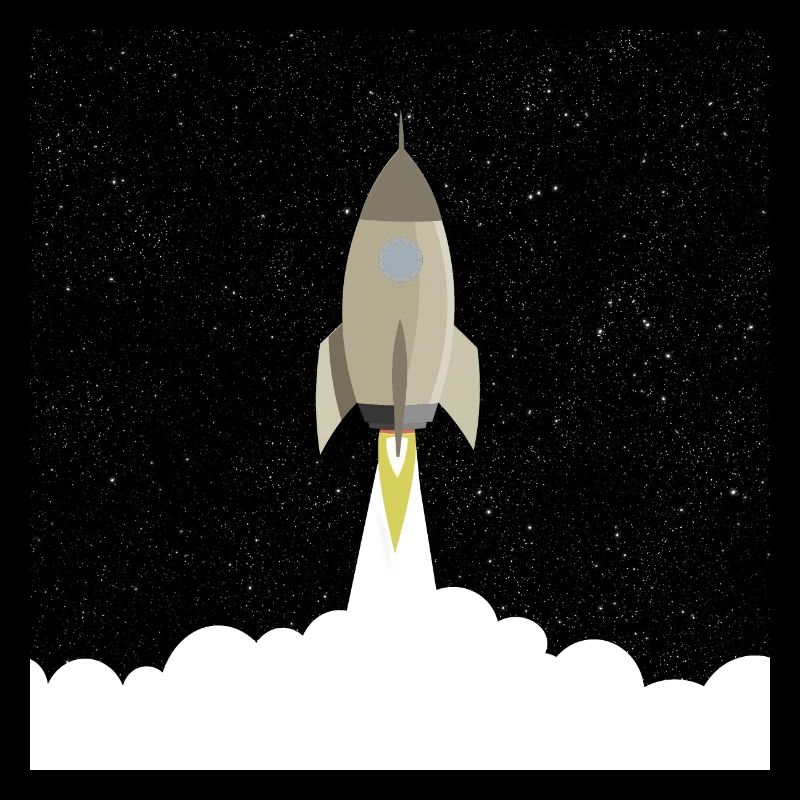 Rocket blast off