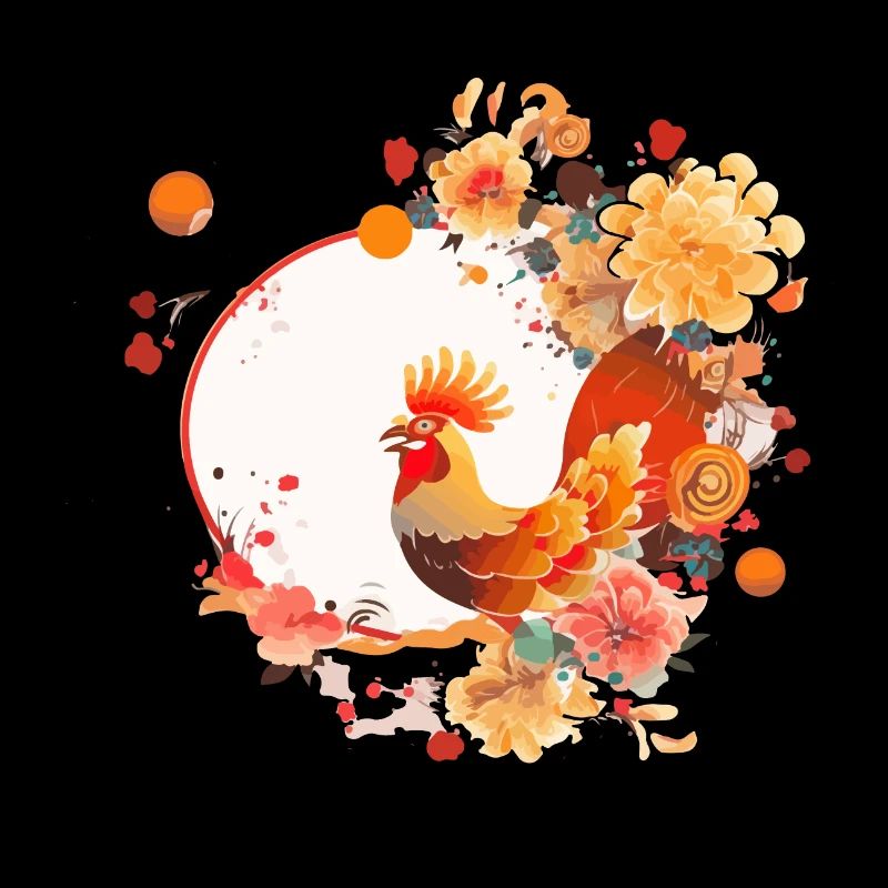 Chinesischer Neujahrshahn