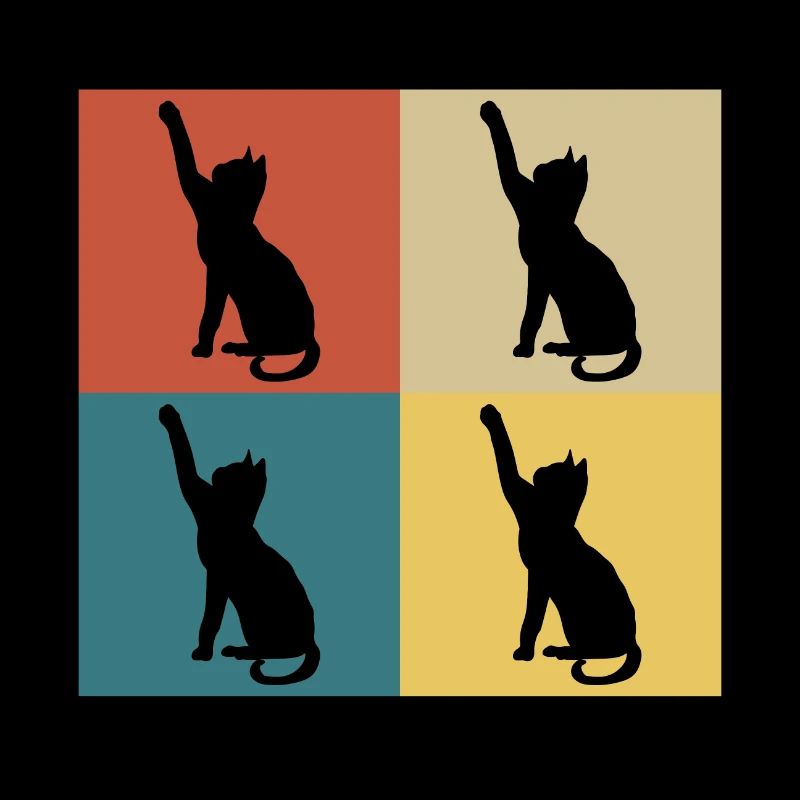Retro-Vintage-Katze
