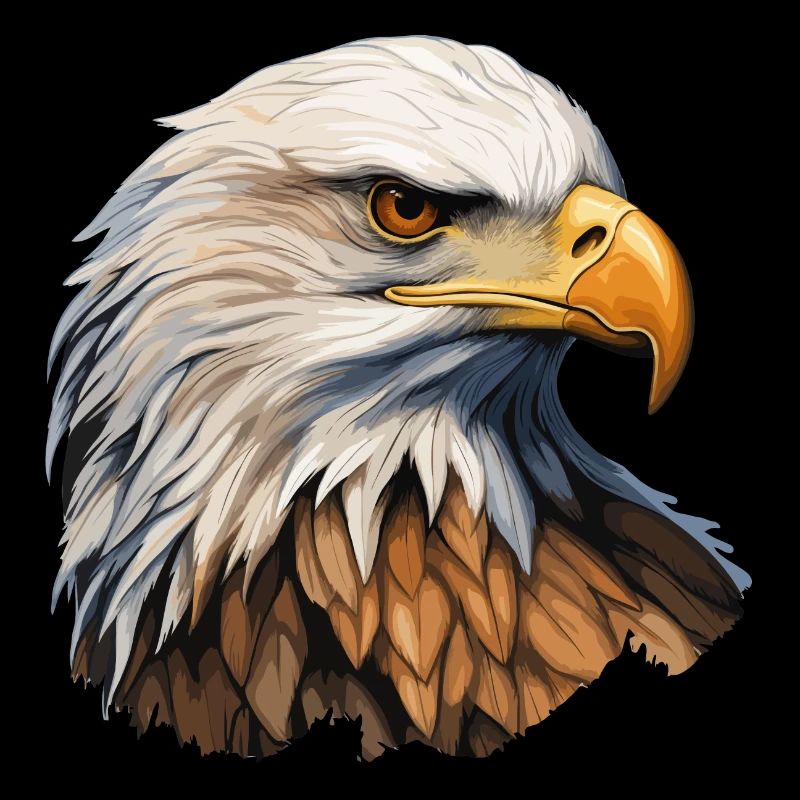 White-tailed Eagle Head