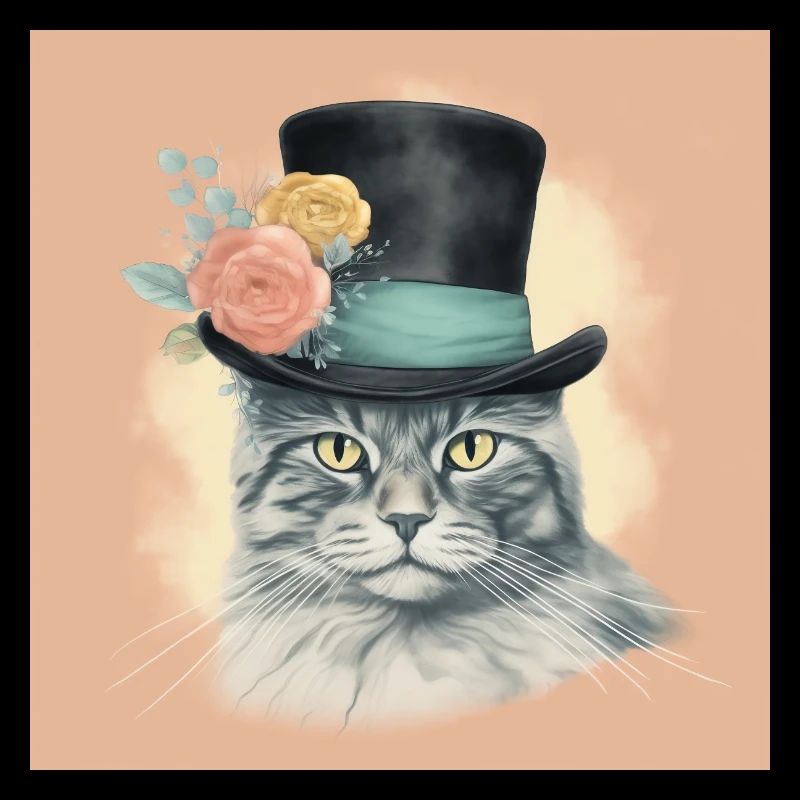 Cat with a hat