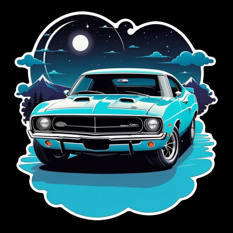 Oldtimer Sonnenuntergang