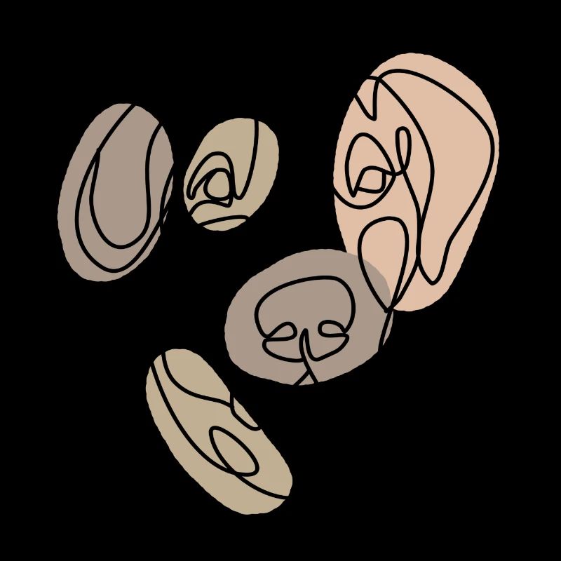 GREAT DANE, einzeilig retro