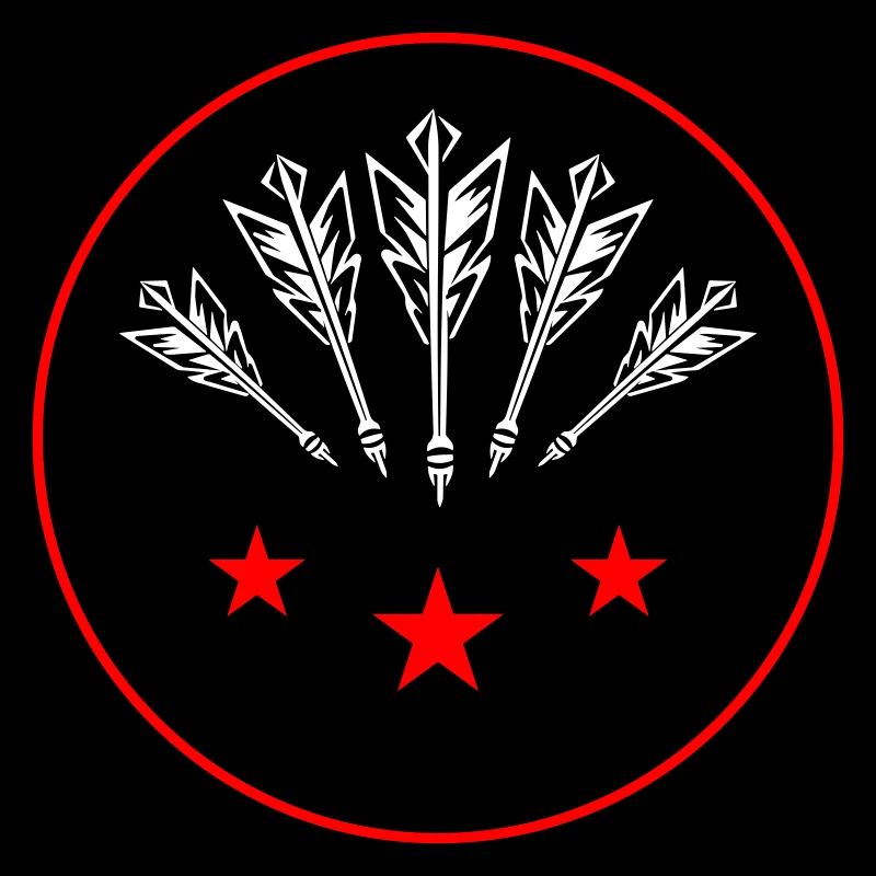 Darts Team Dartpfeile Symbol