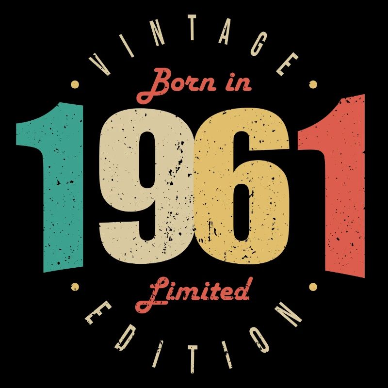 1961 Vintage Retro Geburtstagsgeschenk 1961