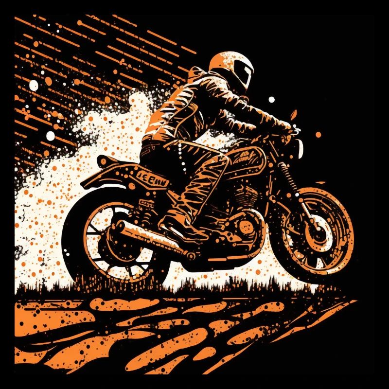 Caferacer orange