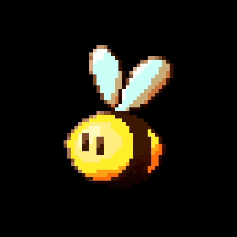 Retro Cute Insect Bee