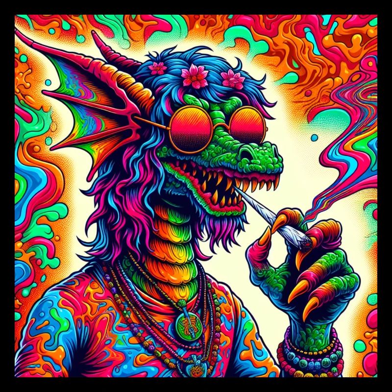 hippie dragon