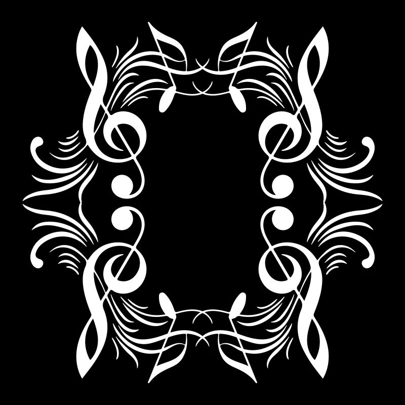 Musique de symbole de notes de musique