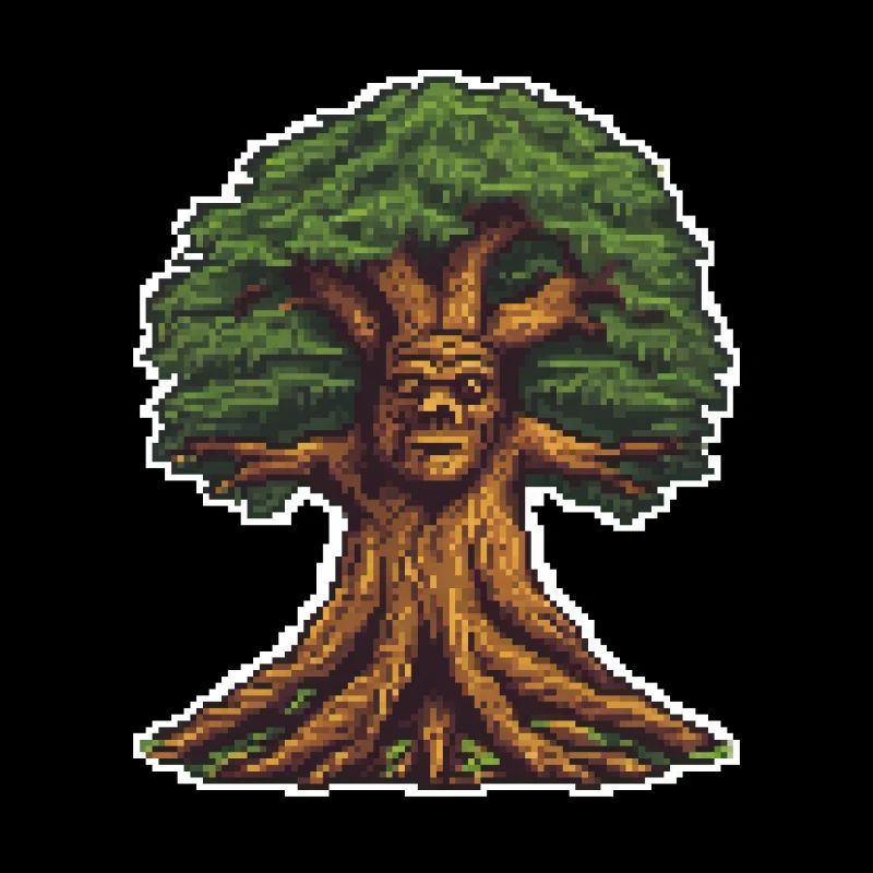 Bois chuchotant Pixel