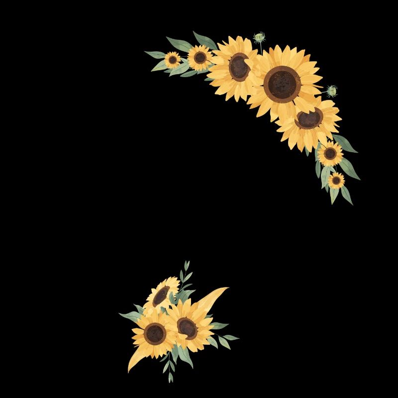 Die Sonnenblume Blumenbraut - Braut Geschenkidee