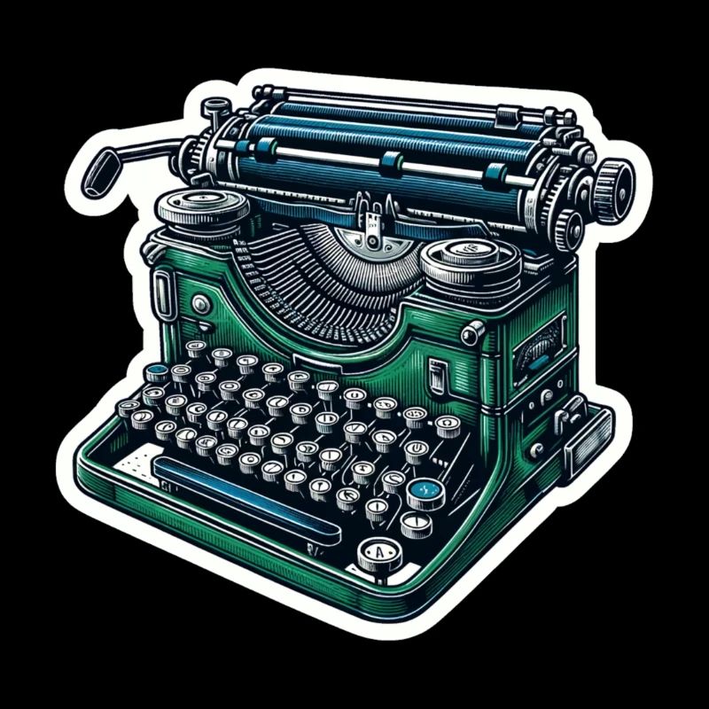 Vieille machine à écrire
