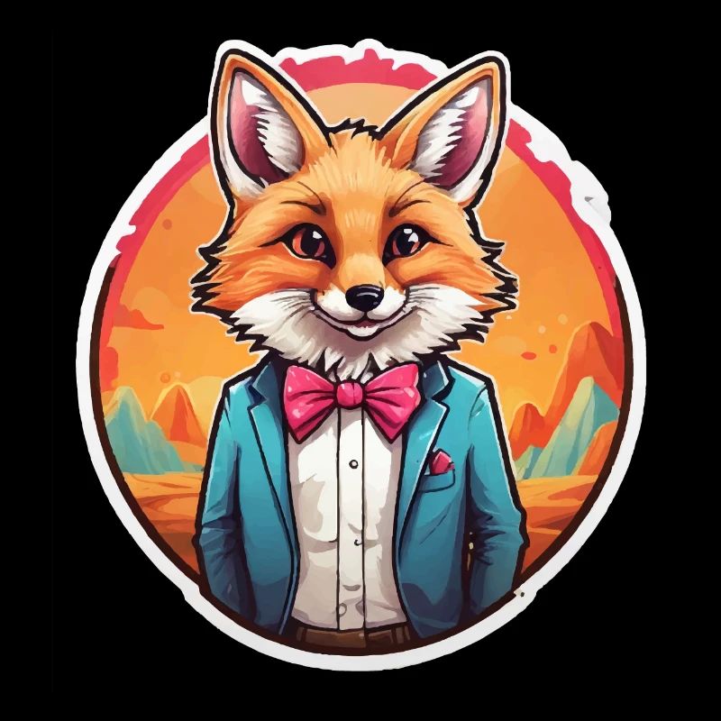 Renard comique drôle