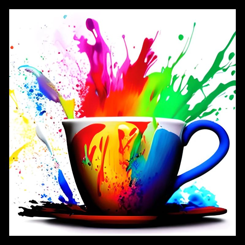 Kaffeetassen bunt 9