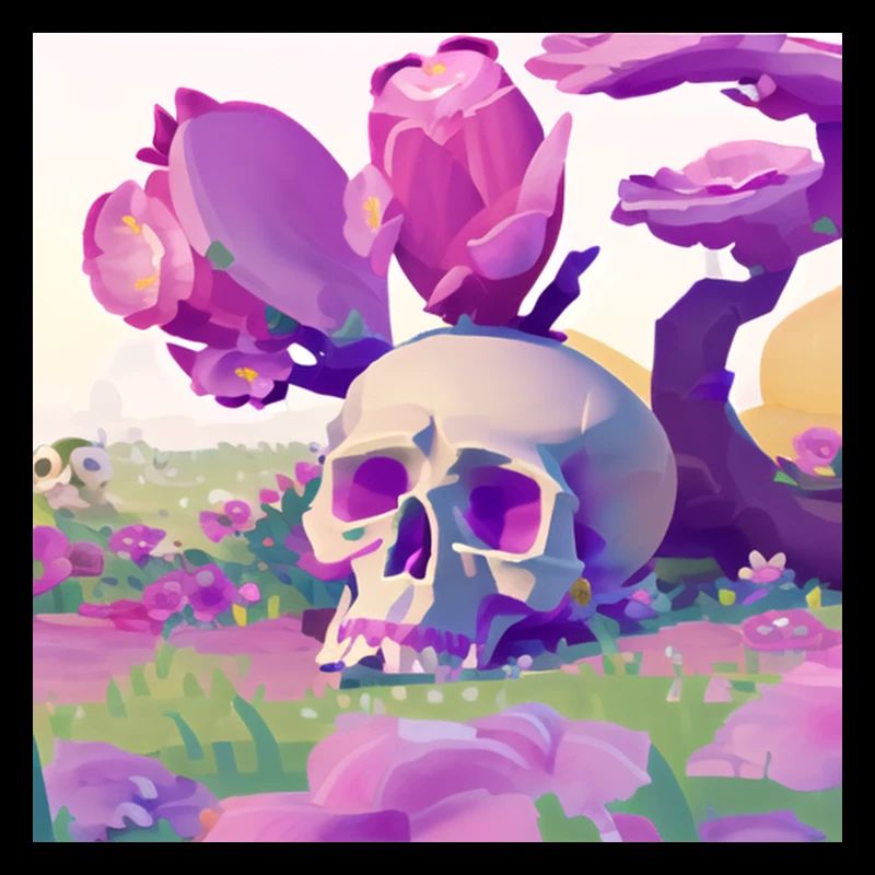 Skull in Paradise