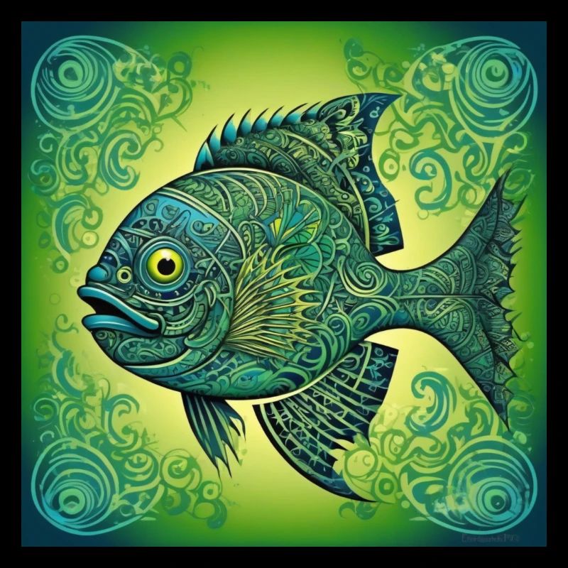 Pêcheur Poisson Poisson