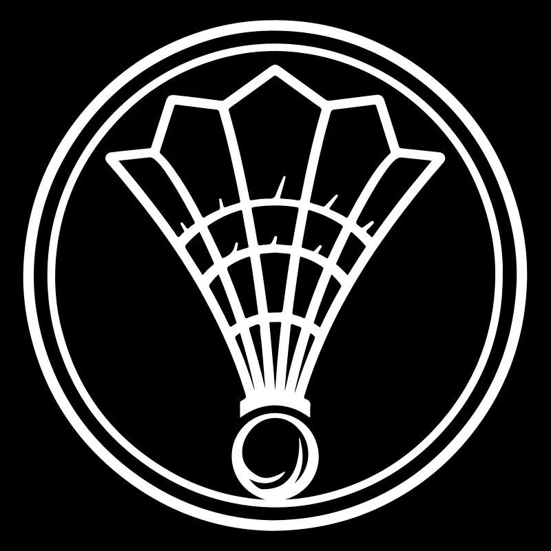 Badminton Symbol Mannschaft