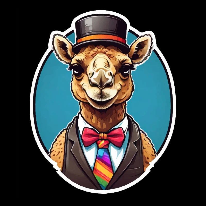 Funny Comic Camel