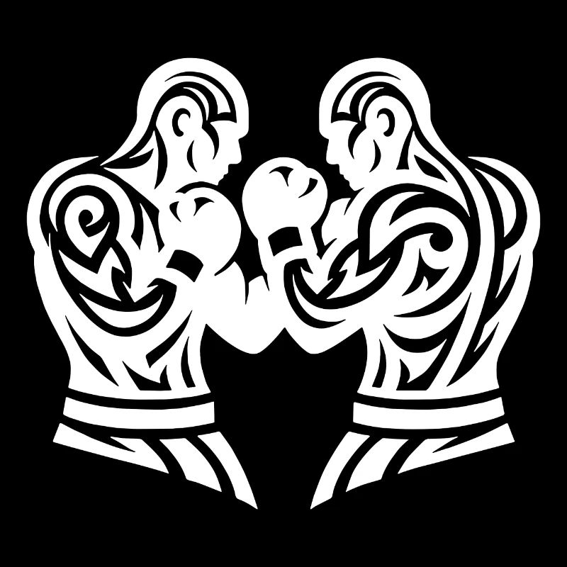 Fist Boxer Fighter Boxe Thaïlandaise Style De Tatouage